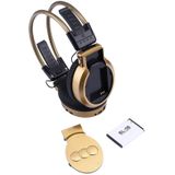 SH-S1 vouwen Stereo HiFi Wireless Sports Headphone Headset met LCD-scherm aan Display Track informatie &amp; SD / TF kaart  voor slimme telefoons &amp; iPad &amp; Laptop &amp; Notebook &amp; MP3 of andere Audio Devices(Random Delivery)(Gold)