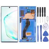 Originele Lcd-scherm en Digitizer Volledige Montage Met Frame voor Samsung Galaxy Note10+/Note10+ 5G SM-N976/N975 (Donkerblauw)