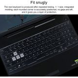 Voor Asus Plus FA706IU 17 3 inch transparante en stofdichte TPU Laptop Toetsenbord beschermende film