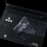 Voor Asus Plus FA706IU 17 3 inch transparante en stofdichte TPU Laptop Toetsenbord beschermende film