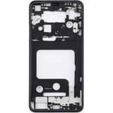 Front behuizing LCD frame bezel Plate voor LG V35 ThinQ (zwart)