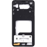 Front behuizing LCD frame bezel Plate voor LG V35 ThinQ (zwart)