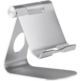 Exquise vouwen verstelbare Pivot aluminiumlegering Desktop houder staan DOCK wieg  voor iPhone  iPad  Samsung  HTC  Sony  iPad en andere Tablets(Silver)