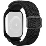 TPU Frame Gesp Braid Geïntegreerde Vervangende Horlogeband voor Apple Watch Series 6 &amp; SE &amp; 5 &amp; 4 40mm / 3 &amp; 2 &amp; 1 38mm
