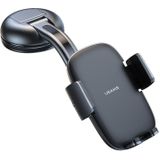 USAMS ZJ063 Car Center Console Retractable Phone Holder for 4.7-7.2 inch Mobile Phones (Black)