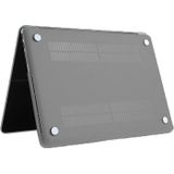 MacBook Pro Retina 15.4 inch Frosted structuur hard Kunststof Hoesje / Case (grijs)