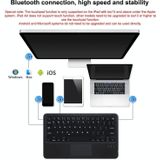 HB119B 10 inch Universele Tablet Draadloos Bluetooth-toetsenbord met aanraakscherm