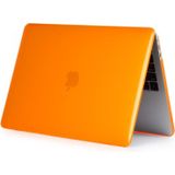 MacBook Pro 13.3 inch met Touchbar (A1708 - EU versie) 2 in 1 Kristal patroon beschermende Hardshell ENKAY Hat-Prince behuizing met ultra-dun TPU toetsenbord Cover (Oranje)