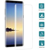 25 stuks voor Galaxy Note 8 0.3 mm 9H oppervlakte hardheid 3D gebogen Silk-Screen volledig scherm gehard glas screen protector (transparant)