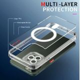 Cat-Eye TPU + Acrylic Magsafe Phone Case voor iPhone 11 Pro (Black)