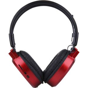 SH-S1 vouwen Stereo HiFi Wireless Sports Headphone Headset met LCD-scherm aan Display Track informatie &amp; SD / TF kaart  voor slimme telefoons &amp; iPad &amp; Laptop &amp; Notebook &amp; MP3 of andere Audio Devices(Red)