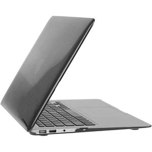 MacBook Air 13.3 inch 3 in 1 Kristal patroon Hardshell ENKAY behuizing met ultra-dun TPU toetsenbord Cover en afsluitende poort pluggen (zwart)