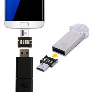 Mini Android stijl Micro USB OTG USB Drive lezer  Voor iPhone  Galaxy  Xiaomi  Huawei  LG  HTC en andere slimme telefoons nl tabletten ondersteunen OTG functie