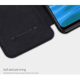 Voor Xiaomi Redmi Note 10 5G Nillkin Qin Series Crazy Horse Texture Horizontale Flip Lederen Case met kaartsleuf