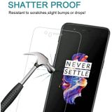 OnePlus 5 0.3 mm 9H oppervlaktehardheid 3D gebogen schermvullend getemperd glas scherm Protector(Transparent)