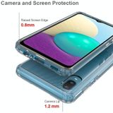 Voor Samsung Galaxy A02 Schokbestendige Krasvaste TPU + Acryl Beschermhoes (Transparant)