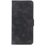 Antilope textuur magnetische gesp horizontale flip pu lederen tas met kaart slots &amp; portemonnee en houder voor iphone 13 pro