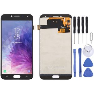 TFT-materiaal LCD-scherm en digitizer volledige assemblage voor Galaxy J4 (2018) J400F/DS  J400G/DS (zwart)