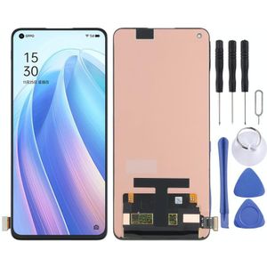 AMOLED MATERIAAL ORIGINEL LCD-scherm en digitizer Volledige montage voor OPPO RENO7 PRO 5G CPH2293