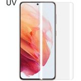 Voor Samsung Galaxy S21 5G UV Vloeistof gebogen volledige lijm gehard glas film