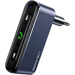USAMS US-SJ519 3.5mm Plug Mini Car Bluetooth 5.0 Audio-ontvanger