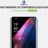 Voor OPPO Find X3 / 3x Pro PINWUYO 9H 3D Hot Bending Tempered Glass Film (Zwart)