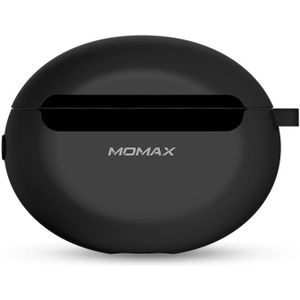 MOMAX FT6 voor Huawei FreeBuds 4i Silicone Draadloze Bluetooth Earphone Protective Case Storage Box (Zwart)