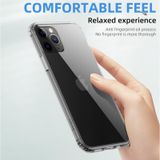 Voor iPhone 12 iPAKY Starshine Series Shockproof TPU + PC Case(Transparant)