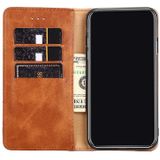 Voor OnePlus 3 niet-magnetische retro textuur horizontale flip lederen tas met houder &amp; kaart slots &amp; portemonnee