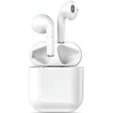 M2 Smart Noise Reduction Touch Bluetooth-oortelefoon met oplaaddoos &amp; batterij-indicator  ondersteunt automatisch koppelen &amp; Siri en bellen (wit)