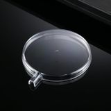 Transparante ronde plastic beschermhoes voor iPhone 12-serie draadloze oplader