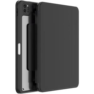 For iPad 10th Gen 10.9 2022 Mutural Jianshang Series Tablet Leather Smart Case(Black)