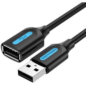 Extension Cable USB 2.0 Male to Female Vention CBIBI 3m Black