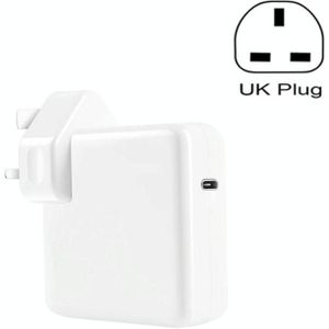PD-96W 96W PD USB-C / Type-C Laptop Power Adapter voor MacBook Pro 16 inch (A2141)  Stekkermaat:UK Plug