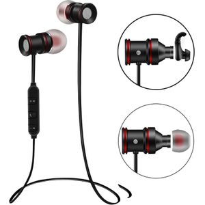 BTH-828 magnetische In-Ear Sport Wireless Bluetooth V4.1 Stereo waterdichte oordopjes koptelefoon met microfoon  voor iPhone  Samsung  HTC  LG  Sony en andere Smartphones