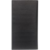 Voor iPhone XS Max QIALINO Nappa Textuur Top-grain lederen horizontale flip portemonnee hoes met kaartslots (zwart)