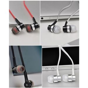 REMAX RM-535i In-Ear Stereo hoofdtelefoon met draad Control + MIC  ondersteuning voor Hands-free  voor iPhone  Galaxy  Sony  HTC  Huawei  Xiaomi  Lenovo en andere Smartphones (rood + zwart)