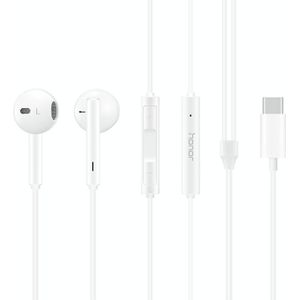 Originele Honor AM33 USB-C / Type-C Klassieke ruisonderdrukking in-ear bedrade oortelefoon  ondersteuning draadcontrole en oproep