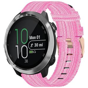 Voor Garmin Forerunner 645 Muziek 20 mm Nylon Woven Watch Band