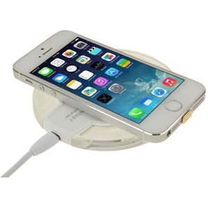 FANTASY draadloze Lader &amp; 8Pin Wireless laad ontvanger  Voor iPhone 6 Plus / 6 / 5S / 5C / 5wit