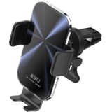 WIWU CH-307 15W Car Mobile Phone Fast Charging Wireless Charger Holder (Black)