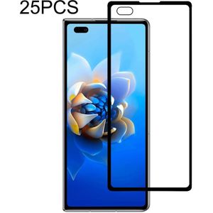 25 stks Full Lijm Cover Screen Protector Gehard Glasfilm voor Huawei Mate X2