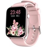 Q28 PRO 1 8 inch scherm Smart Watch  64 MB+128 MB  Ondersteuning van de hartslagmonitoring / Bluetooth -oproep / Blood Oxygen Monitoring (Rose Gold)