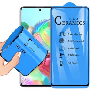 Voor Samsung Galaxy A71/A81/A91 2.5D Full Glue Full Cover Ceramics Film