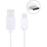 HAWEEL USB Type-C naar USB 2.0 Data oplaad Kabel voor LeTV Le 1s / Nokia N1 / MacBook 12  Lengte: 1 meter Wit