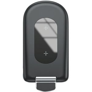 ROCK W30 15W draadloze oplader draadloze oplader opvouwbare desktophouder (zwart)