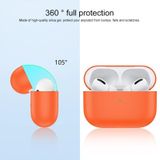 Split Silicone Earphone Protective Case For AirPods 3(Orange)
