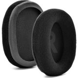 1 paar Memory Foam-oordopjes voor Logitech Logitech G Pro/G Pro X (zwart fluwelen doek)