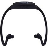 507 leven waterdichte Sweatproof Stereo draadloze sport oordopjes koptelefoon In-ear Headphone Headset met Micro SD-kaartsleuf  voor slimme telefoons &amp; iPad &amp; Laptop &amp; Notebook &amp; MP3 of andere Audio-apparaten  maximale SD Card Storage: 32GB(Black)