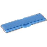 Universele Mini opvouwbare houder staan met uitsparing  voor iPhone  Galaxy  Sony  HTC  Huawei  Xiaomi  Lenovo en andere Smartphones(Blue)